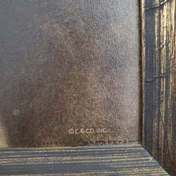 Light of the world cherub vintage Bosseron Chambers edward gross framed Art - Picture 3 of 4